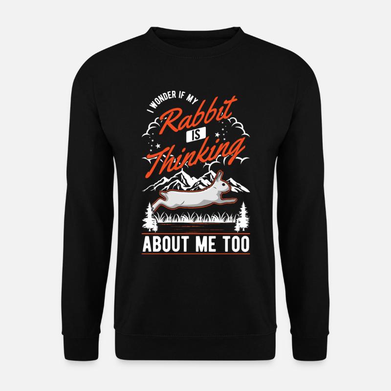 Lapin Lapin Lapin Lapin - Sweat-shirt Unisexe - noir