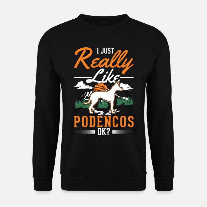 Podenco Ibicenco Ibizian Hound - Unisex Sweatshirt - black