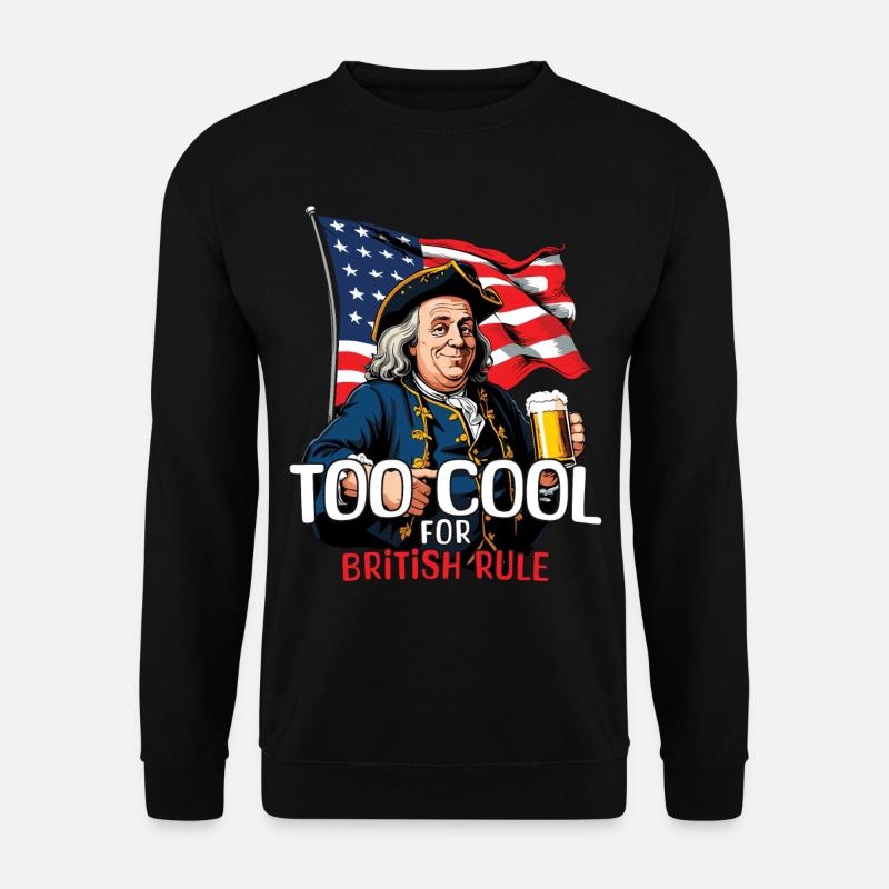 No British rule Celebrate the - Unisex Sweatshirt - black