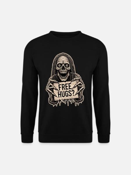 Free Hugs Sinister Psycho - Unisex Sweatshirt - black