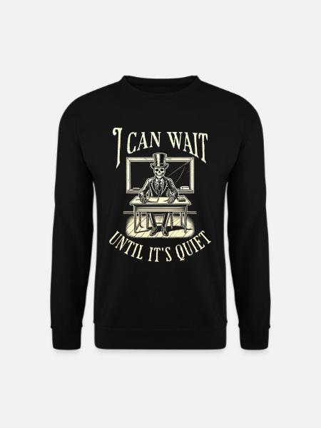 Costume de dernière minute de conception de professeur drôle - Sweat-shirt Unisexe - noir