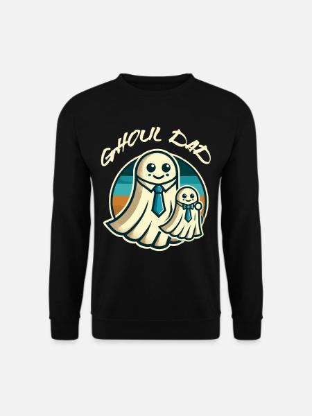 Ghoul Papa Grappige Ghost Gang - Uniseks sweater - zwart