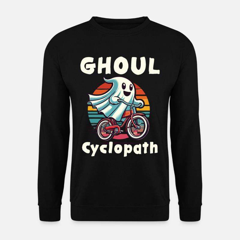 Ghoul Cyclopath Retro Ghost Driver - Sweat-shirt Unisexe - noir