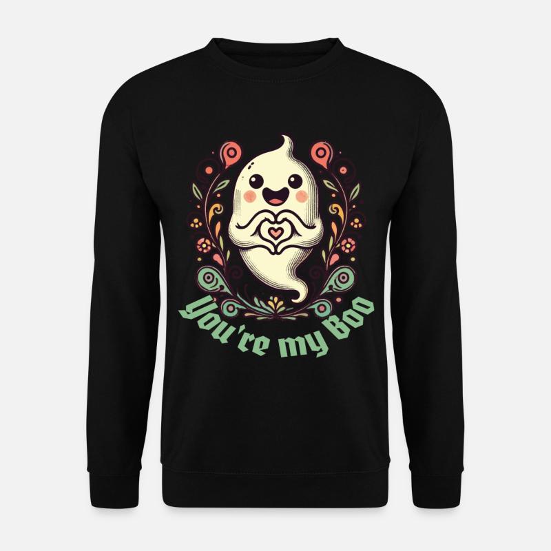 You're my boo ghost love - Unisex Sweatshirt - black