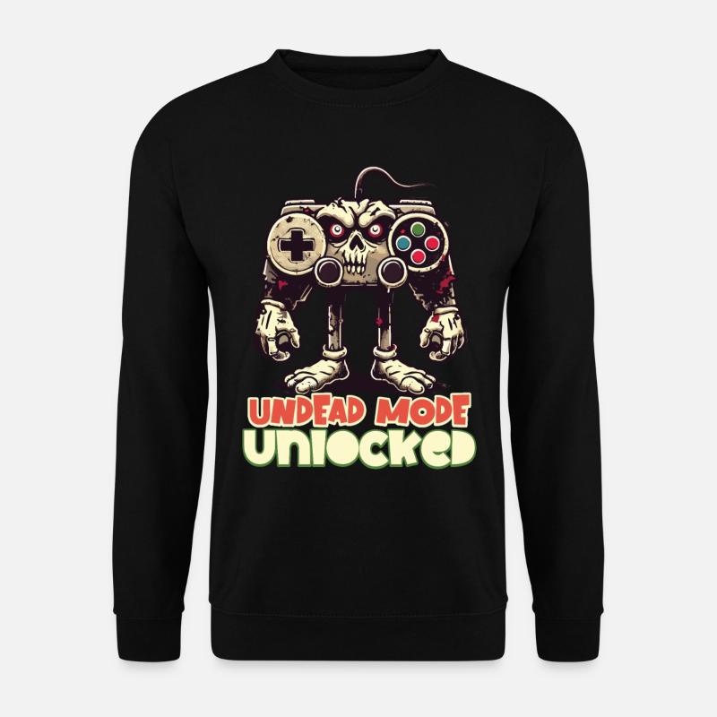 Zombie Gaming Controller: Undead Mode - Unisex Sweatshirt - black