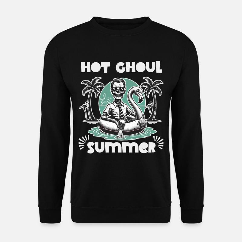 Heißer Ghoul Sommer Strandspaß - Unisex Pullover - Schwarz