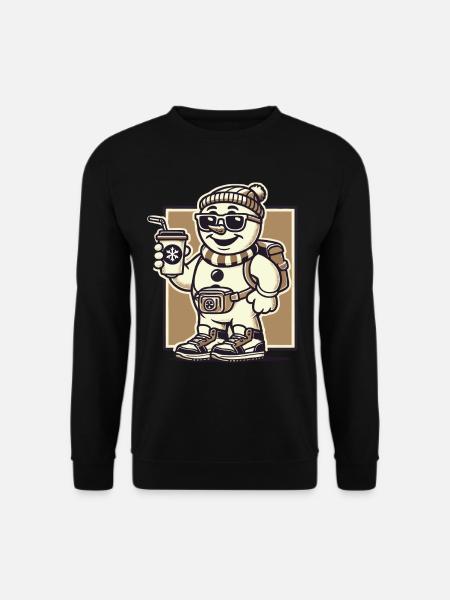 Funny Snobs Christmas Sarcasm - Unisex Sweatshirt - black