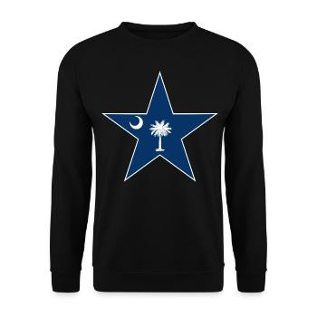 T-shirt de fan de Caroline du Sud – Pour les vrais fans ! - Sweat-shirt Unisexe - noir - Devant - Alina (178cm) & Michal (187cm)