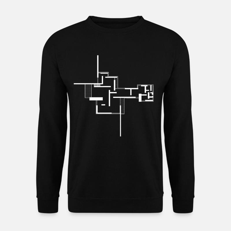 Architektur - Unisex Pullover - Schwarz