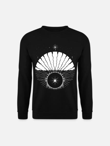 Winter Solstice Julmond Yule - Unisex Sweatshirt - black