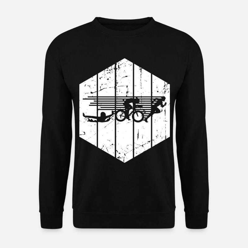 Triathlon Competition - Unisex Sweatshirt - black