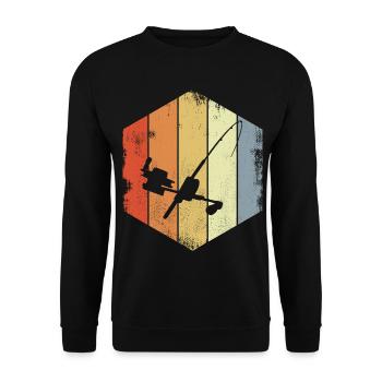 Vintage Angel - Unisex Pullover - Schwarz - Vorne - Alina (178cm) & Michal (187cm)