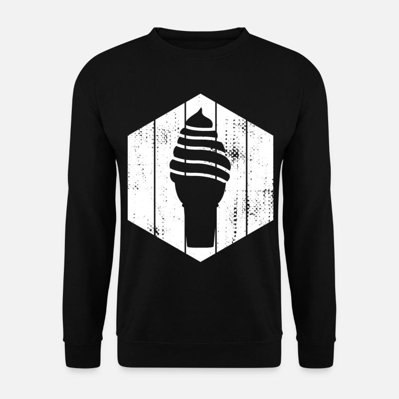 Soft ice cream - Unisex Sweatshirt - black