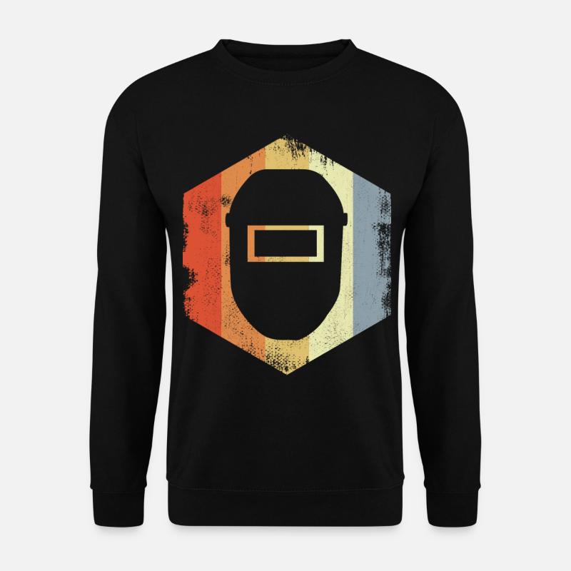 Welding helmet - Unisex Sweatshirt - black