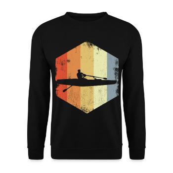 Skulls Ruderer - Unisex Pullover - Schwarz - Vorne - Alina (178cm) & Michal (187cm)