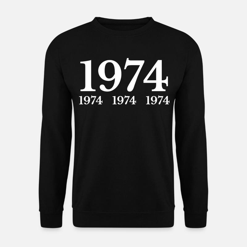 1974 - Unisex Pullover - Schwarz