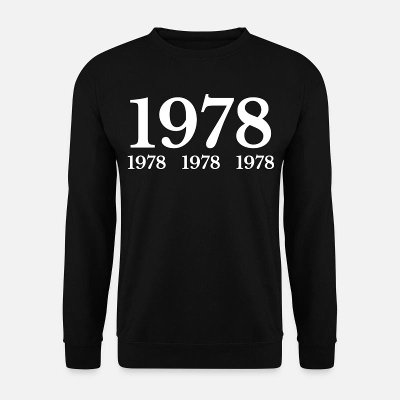 1978 - Unisex Sweatshirt - black