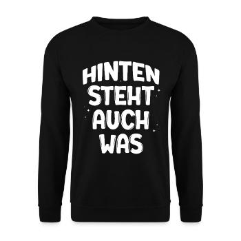 Lustiger Spruch - Witziges Humor T-Shirt - Unisex Pullover - Schwarz - Vorne - Alina (178cm) & Michal (187cm)