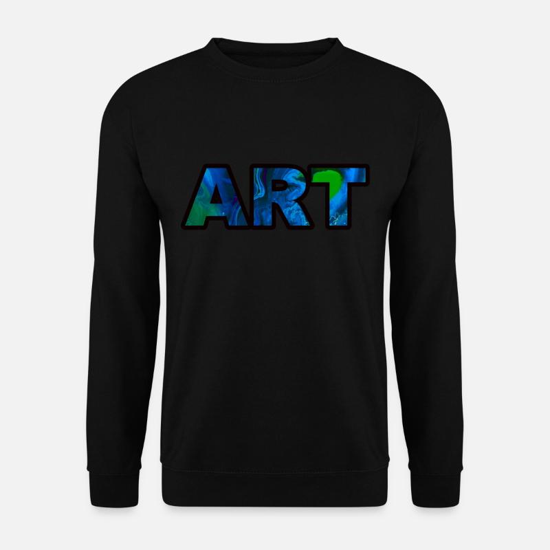 Art Art lettering - Unisex Sweatshirt - black