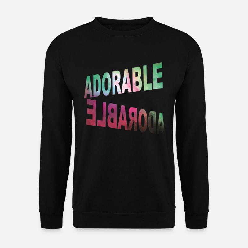 Bezaubernd Adorable - Unisex Pullover - Schwarz