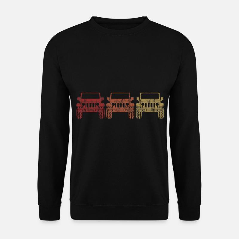 Geländewagen 4wd 4x4 AWD Offroad 4wheeler Geschenk - Unisex Pullover - Schwarz
