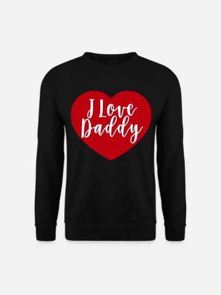 I love daddy poison - Unisex Sweatshirt - black