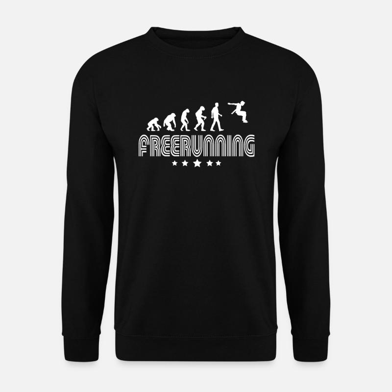 Evolution Of Freerunning - Unisex Pullover - Schwarz