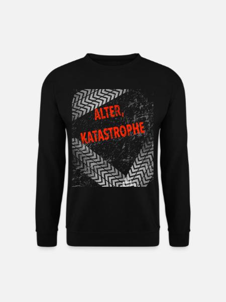 Old Catastrophe - Tracks - Unisex Sweatshirt - black