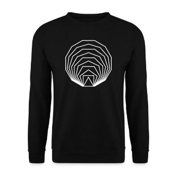 Mathematics Geometry Lovers - Unisex Sweatshirt - black - Front - Alina (178cm) & Michal (187cm)
