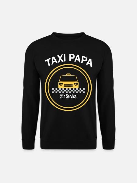 Taxi dad - Unisex Sweatshirt - black