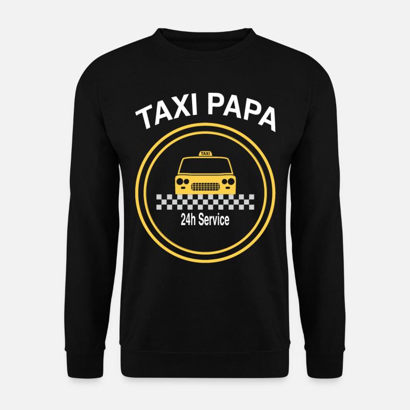 Taxi dad - Unisex Sweatshirt - black