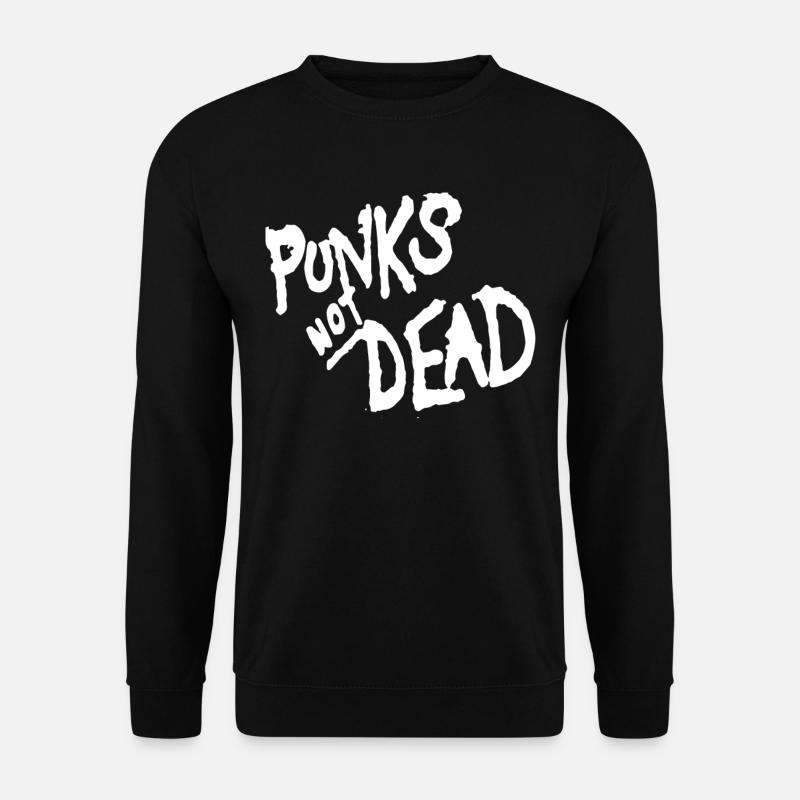 punk is not dead - Unisex Sweatshirt - black