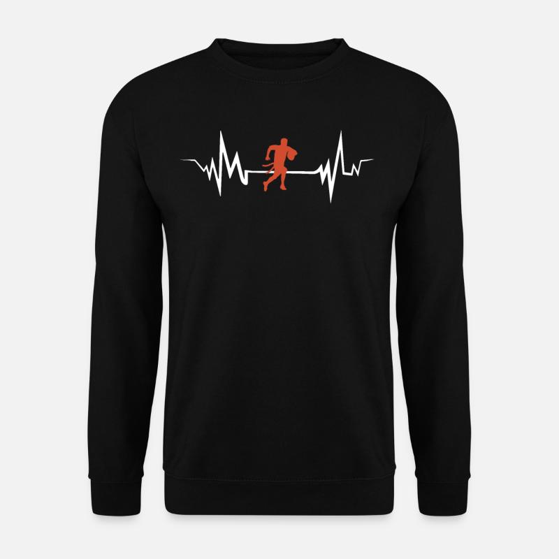 flag football - Unisex Pullover - Schwarz