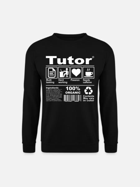 tutor - Unisex Sweatshirt - black