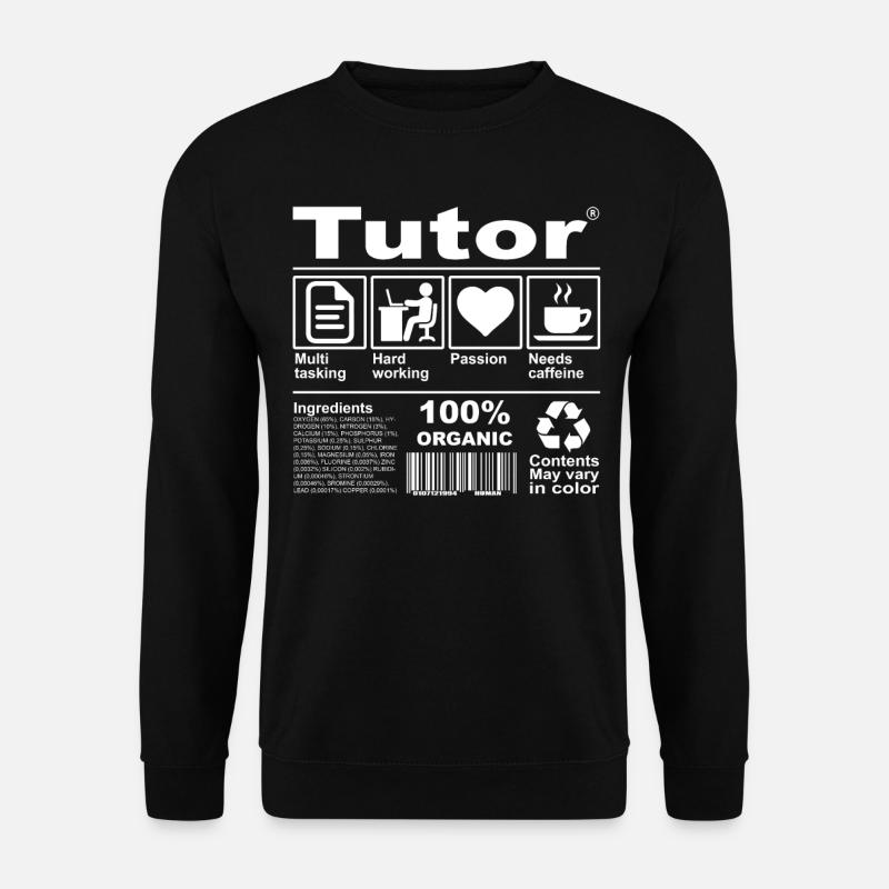 tutor - Unisex Sweatshirt - black