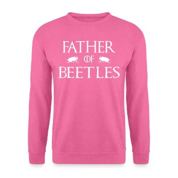 Father Of Beetles - Sweat-shirt Unisexe - rose - Devant