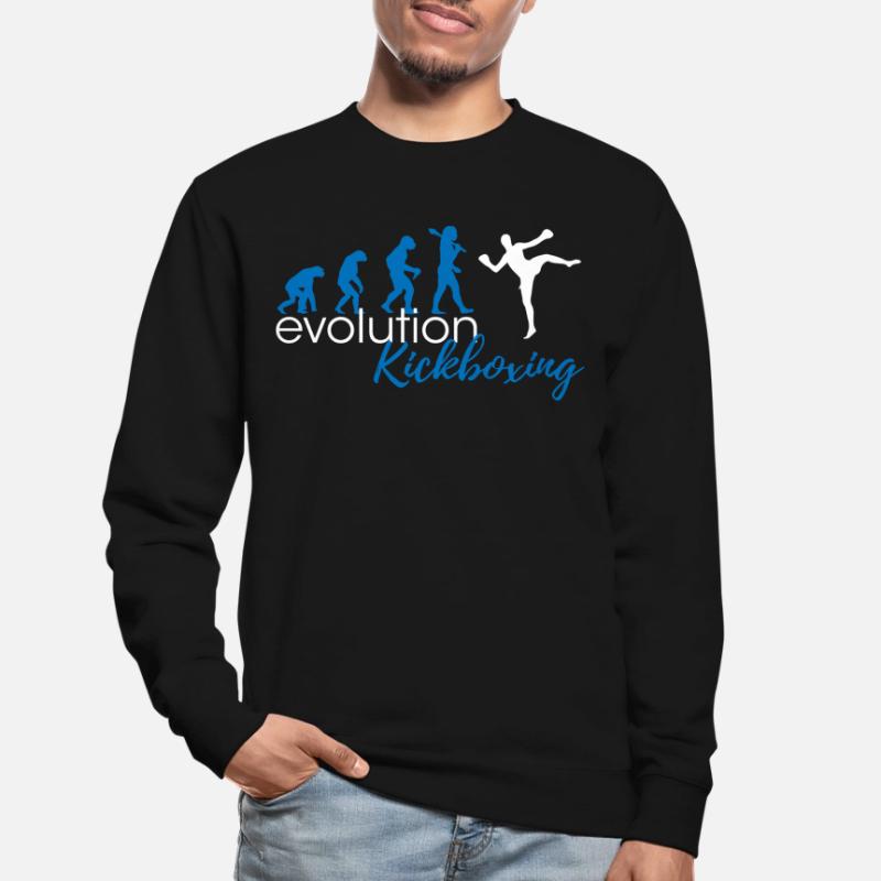 Evolution du kickboxing Sweat-shirt Unisexe