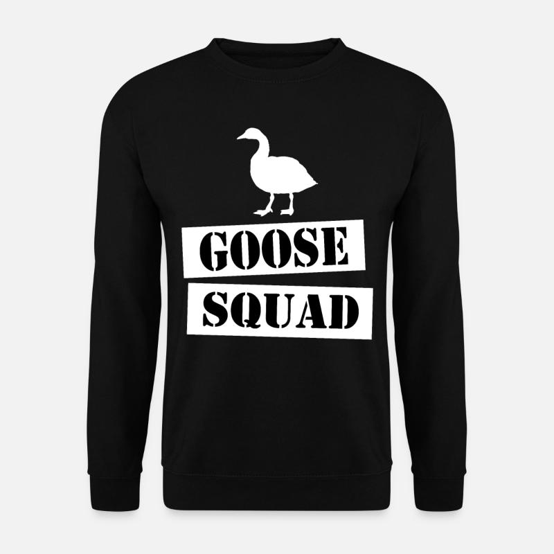 join the goose squad - Unisex Sweatshirt - black