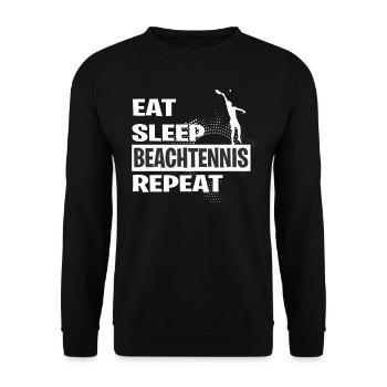 BEACHTENNIS - Unisex Pullover - Schwarz - Vorne - Alina (178cm) & Michal (187cm)