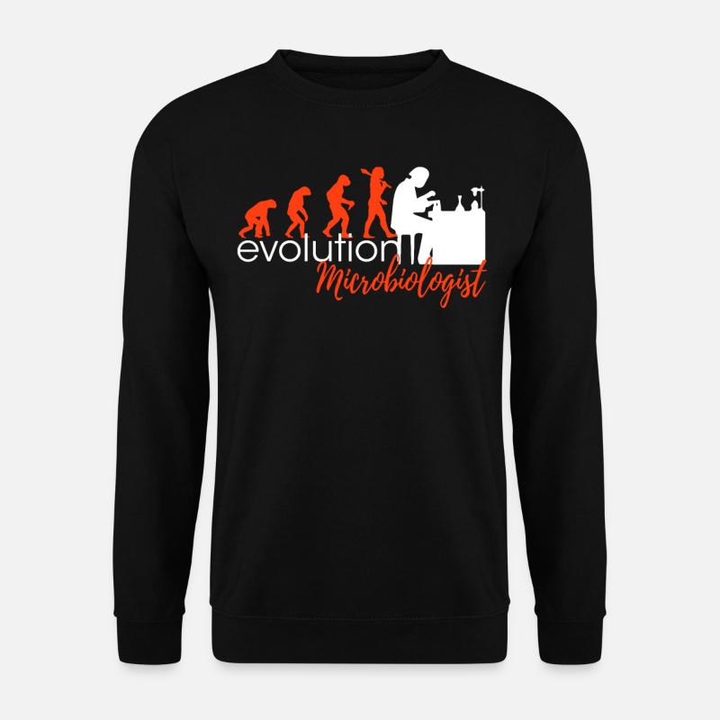 Microbiologist Evolution Designers Edition - Sweat-shirt Unisexe - noir