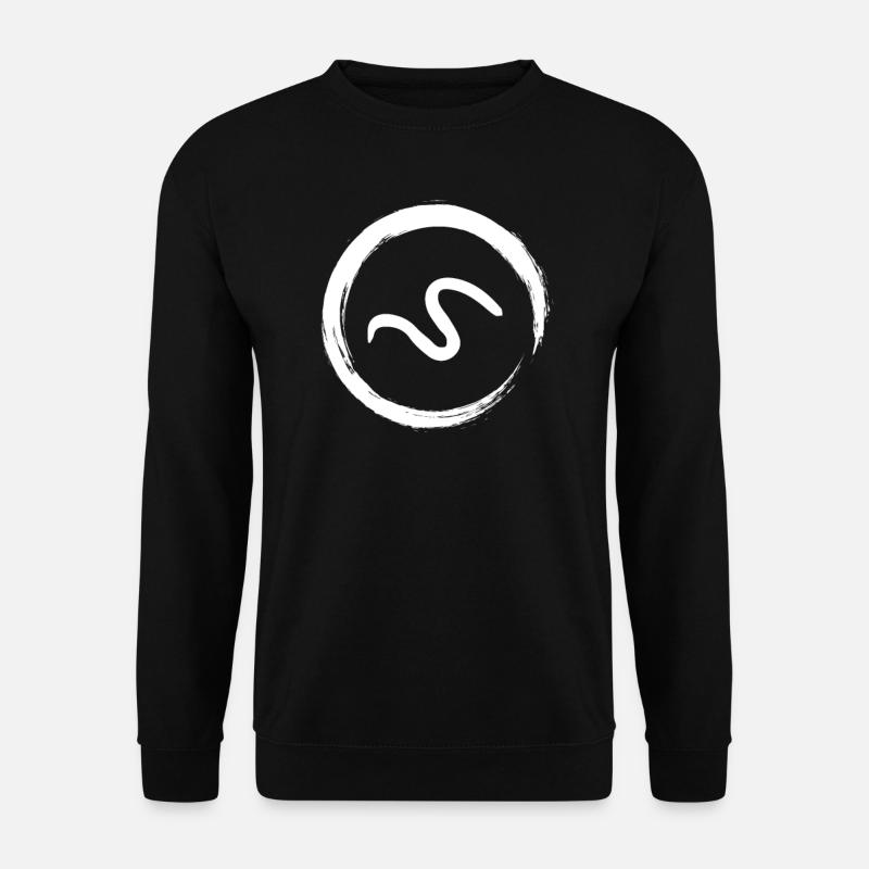 worm - Unisex Pullover - Schwarz
