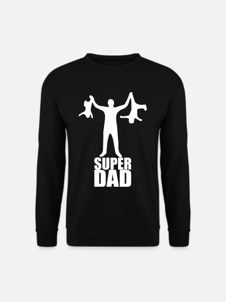 SuperDad - Unisex Pullover - Schwarz