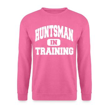 Chasseur en formation - Sweat-shirt Unisexe - rose - Devant