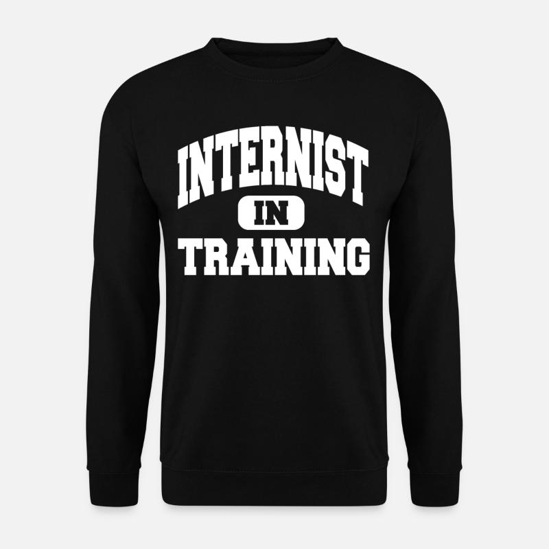 Interniste en formation - Sweat-shirt Unisexe - noir