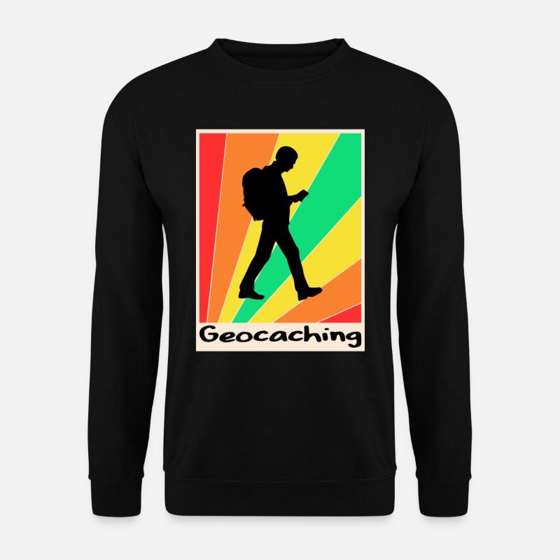 Affiches de géocaching Géocaching - Sweat-shirt Unisexe - noir