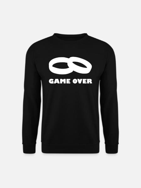 célibataire - Sweat-shirt Unisexe - noir