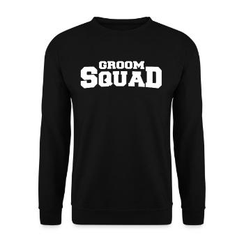 Bachelor - Unisex Sweatshirt - black - Front - Alina (178cm) & Michal (187cm)