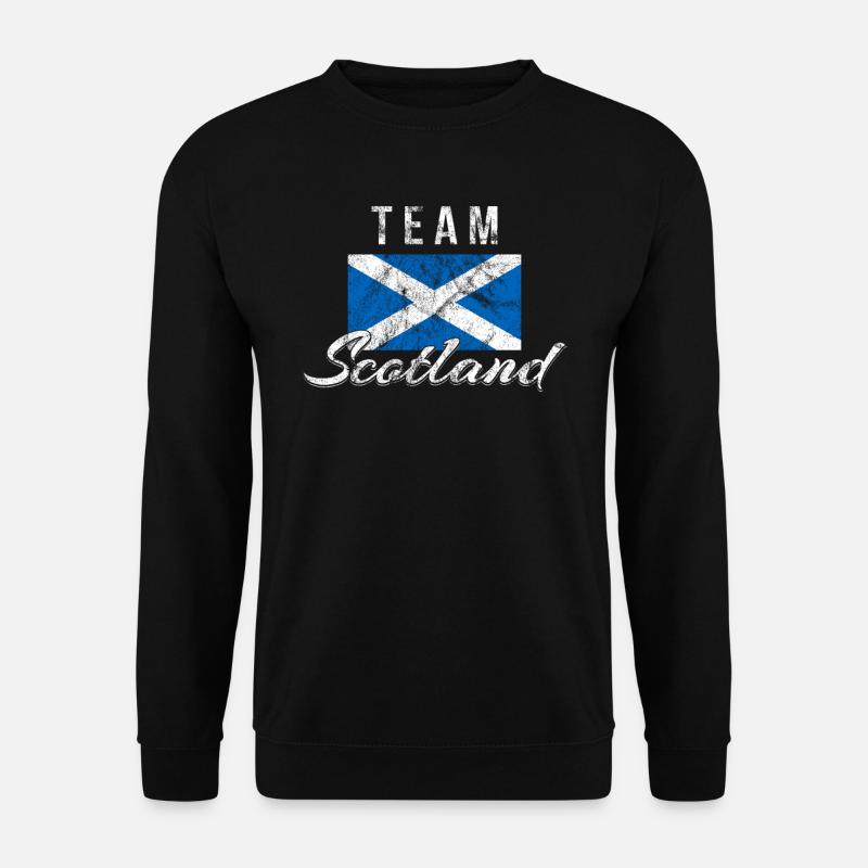 Team Scotland - Unisex Sweatshirt - black