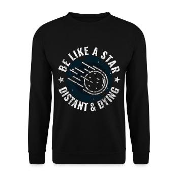 Nihilismus Nihilist Nietzsche Philosoph misanthrop - Unisex Pullover - Schwarz - Vorne - Alina (178cm) & Michal (187cm)