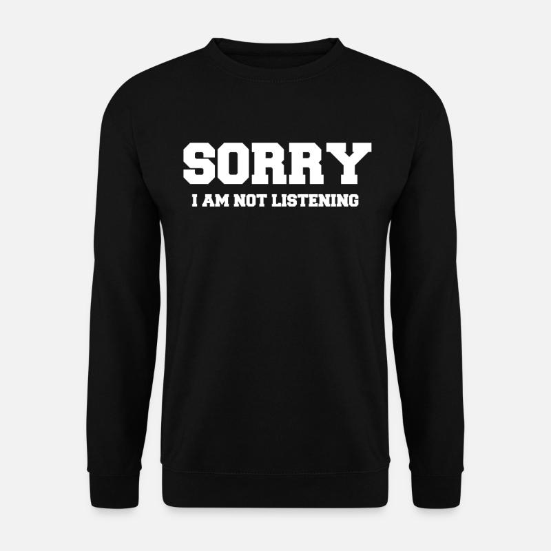 Funny - Unisex Pullover - Schwarz